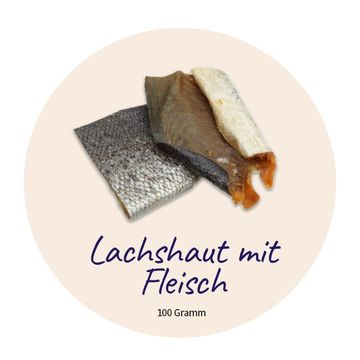 Lachshaut mit Fleisch
